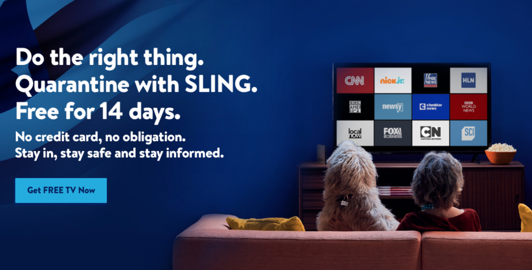 Sling TV live streaming service is now totally free for two weeks 5